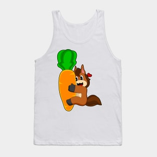 Horse Carrot Tank Top